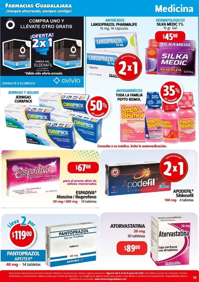 Farmacias Guadalajara - Folleto de ofertas del 22 al 30 de junio 2020 14