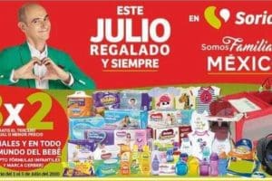 Soriana Julio Regalado 2020: 3×2 en pañales y todo para bebés