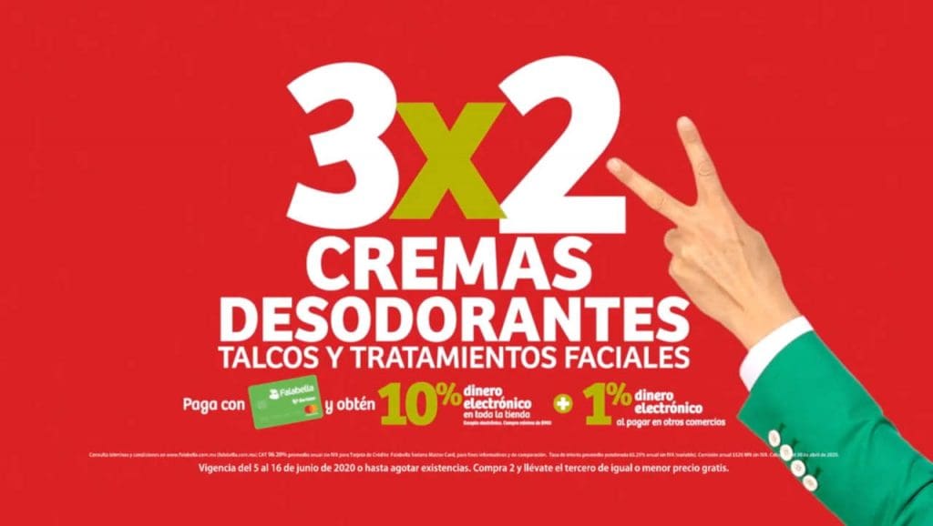 Julio Regalado 2020: 3x2 en cremas, desodorantes, talcos y tratamientos faciales