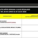 Julio Regalado 2020: 2×1 en Ropa Interior, Medias y Pijamas para Dama