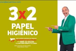 Julio Regalado 2020: 3×2 en TODO el Papel Higiénico
