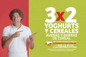 Julio Regalado 2020 – 3×2 en yogurts, cereales, avenas y barras de cereal