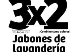 Julio Regalado 2020: 3×2 en  Jabones de Lavandería como Zote y más