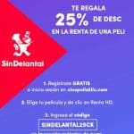 Cinépolis Klic: Cupón de 25% de descuento gracias a Sin Delantal