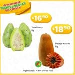 Folleto Bodega Aurrerá frutas y verduras Tianguis de Mamá Lucha 5 al 9 de julio 2020 1
