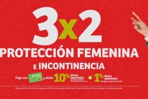 Soriana Julio Regalado 2020: 3×2 en protección femenina e incontinencia