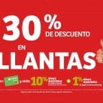 Soriana Julio Regalado 2020: 30% en todas las Llantas