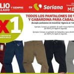 Julio Regalado 2020: 2×1 en pantalones de vestir y gabardina de caballeros