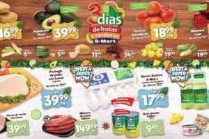Folleto S-Mart frutas y verduras del 4 al 6 de agosto de 2020