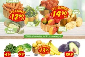 Frutas y Verduras Mi Tienda del Ahorro del 18 al 20 de agosto 2020