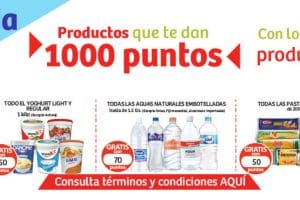 Farmacia Soriana te da 1000 puntos para canjear productos gratis