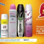 Chedraui: 30% de descuento en desodorantes en aerosol Axe, Rexona y Dove