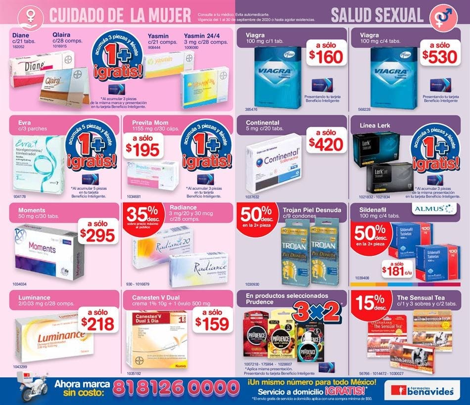 Farmacias Benavides - Folleto de ofertas Septiembre 2020 29