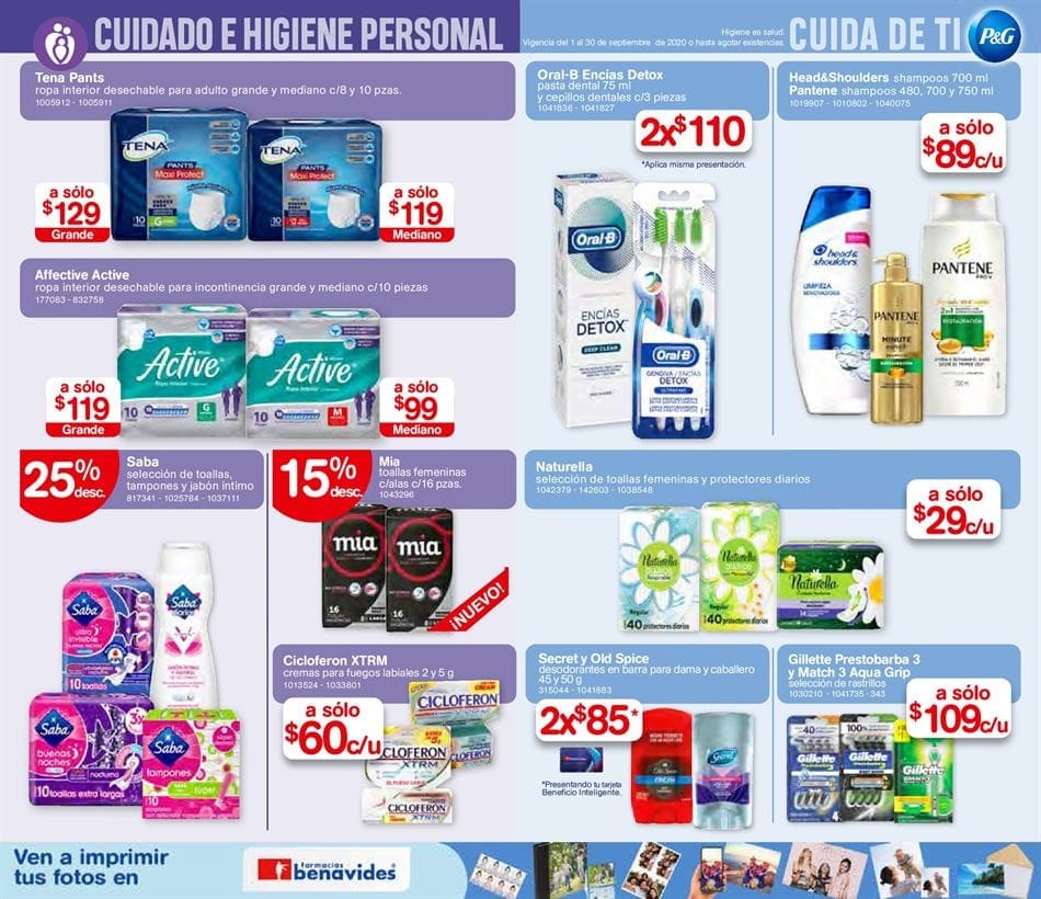 Farmacias Benavides - Folleto de ofertas Septiembre 2020 35
