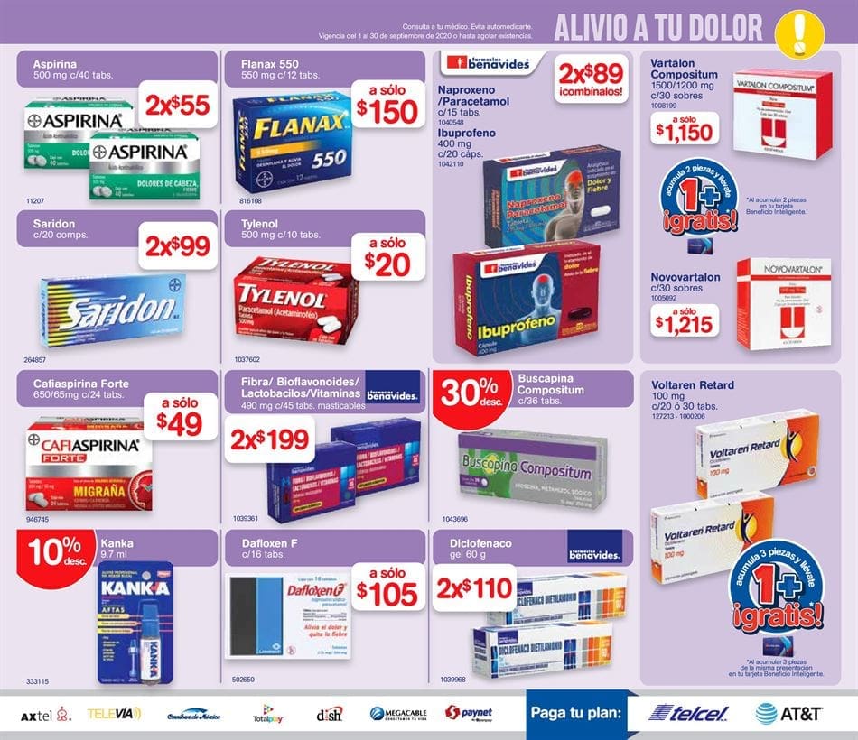 Farmacias Benavides - Folleto de ofertas Septiembre 2020 28