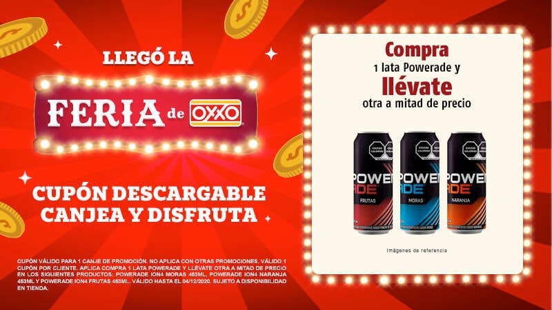 Feria de Oxxo: Cupones y Promociones al 4 de noviembre de 2020 5