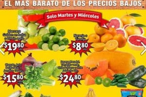 Folleto Soriana Mercado frutas y verduras del 13 al 15 de octubre 2020