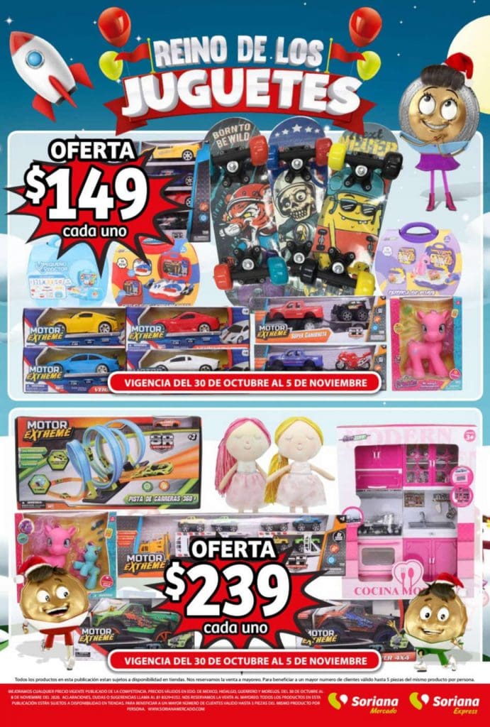 Folleto Soriana Mercado Ofertas de Navidad al 8 de noviembre 2020 9