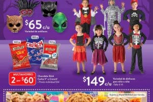 Folleto Walmart ofertas Halloween del 16 de octubre al 2 de noviembre 2020