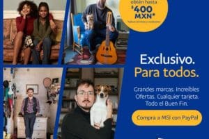 Paypal Buen Fin 2020: Compra a MSI y obtén cupón de $400