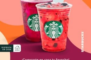 Starbucks: 2×1 Shakens o Refreshers del 12 al 15 de octubre 2020