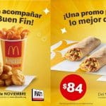 Cupones McDonalds Buen Fin 2020: Descuentos desde $84 pesos