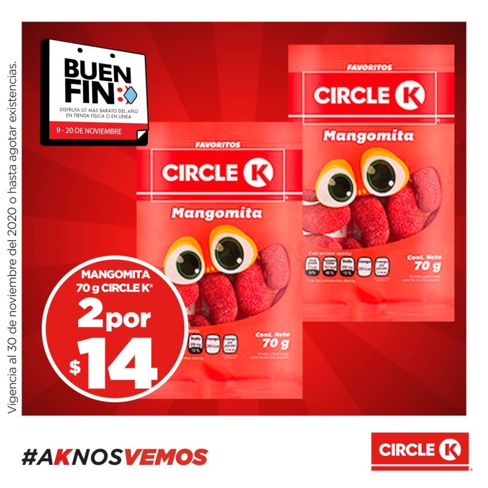 El Buen Fin 2020 Circle K Folleto de ofertas y promociones 18