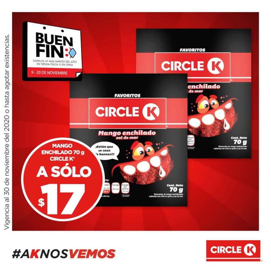 El Buen Fin 2020 Circle K Folleto de ofertas y promociones 14