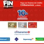 Walmart, Sams Club, Bodega Aurrera y Superama Fin Irresistible 2020: 10% de bonificación con Banamex 4