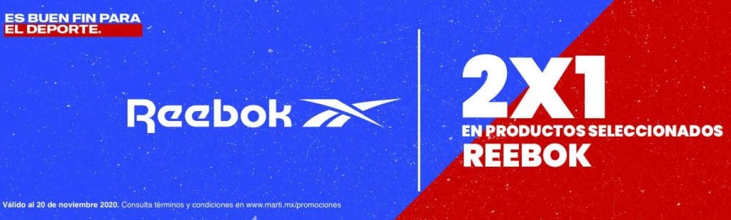 El Buen Fin 2020 en Marti: 2x1 en Adidas, Reebok, Nike y más ofertas 6