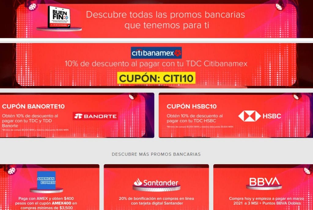 Cupones Mercado Libre Buen Fin 2020: Hasta $400 de descuento