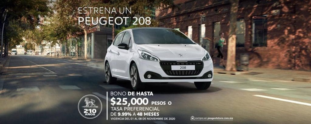 Promociones Peugeot Buen Fin 2020: Bonos de Hasta $30,000 3