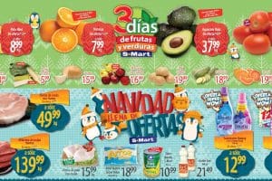 Folleto S-Mart frutas y verduras del 17 al 19 de noviembre 2020