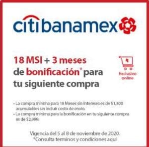 Walmart Fin Irresistible 2020: 3 meses de bonificación con CitiBanamex