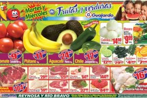 Folleto Super Guajardo frutas y verduras 1 y 2 de diciembre 2020