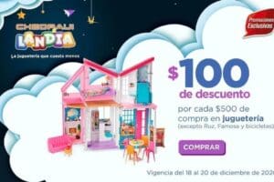 Chedraui: $100 de descuento  en juguetería para Navidad y Reyes Magos