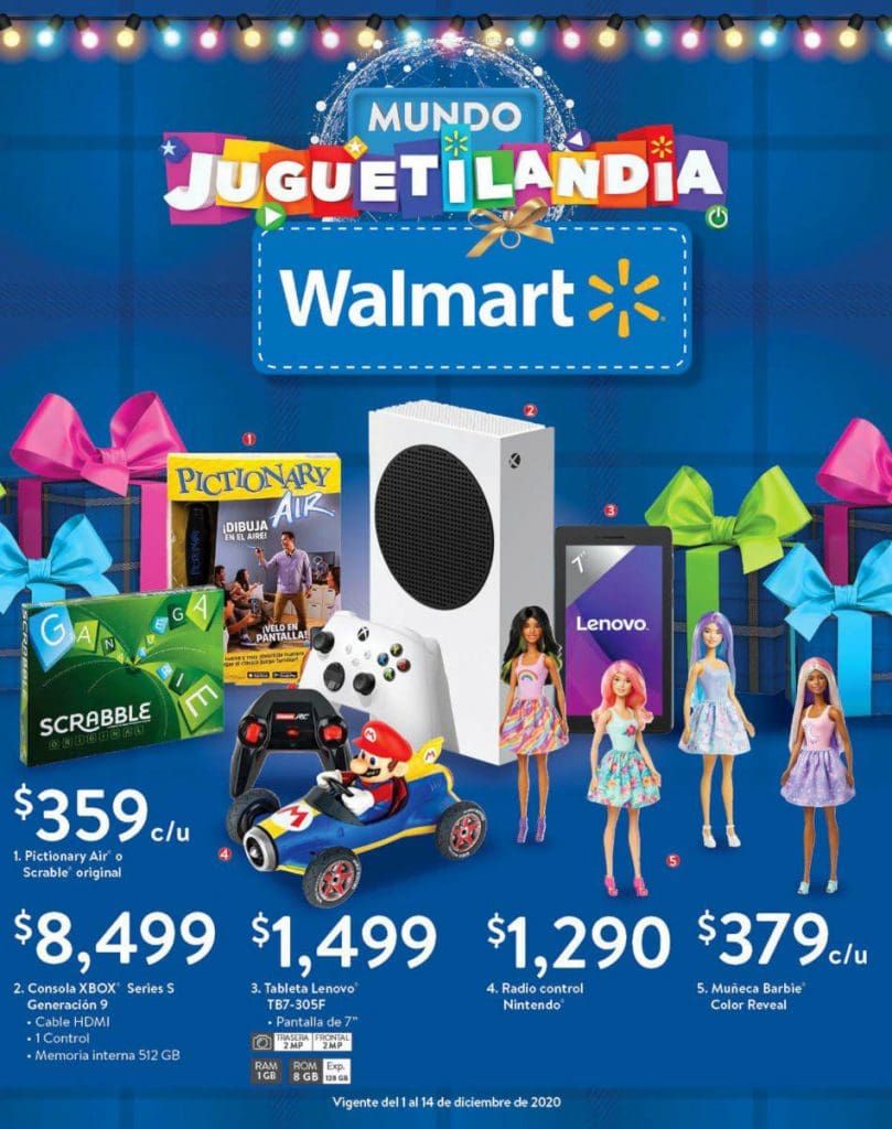 Folleto Walmart Juguetilandia Ofertas de Navidad 2020 1