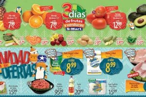 Folleto S-Mart frutas y verduras del 1 al 3 de diciembre 2020