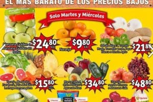 Folleto Soriana Mercado frutas y verduras 15 al 17 de diciembre 2020