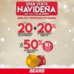 Venta Navideña Sears del 4 al 7 de diciembre de 2020