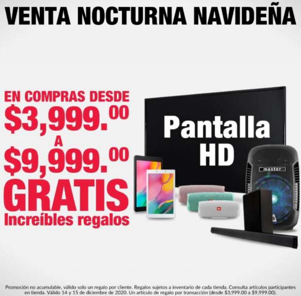 Gran Venta Nocturna Navideña Office Depot 14 y 15 de Diciembre 2020