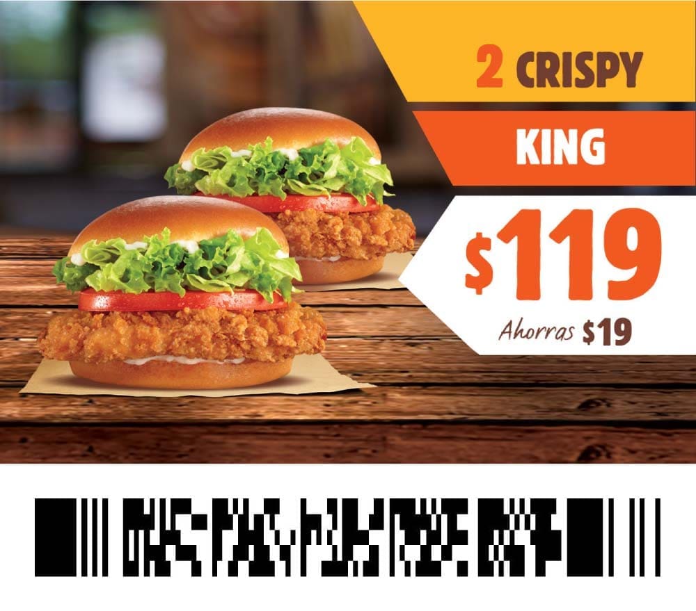 Cupones Burger King del 13 al 24 de enero de 2021 3