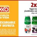 Oxxo: Cupón de 2x1 en yogurt Activia al 28 de Enero 2021
