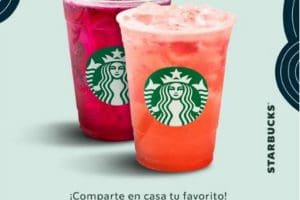 Starbucks: 2X1 Shakens y Refreshers del 25 al 31 de enero 2021