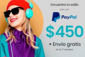 Privalia: $450 de descuento  usuarios nuevos pagando con paypal