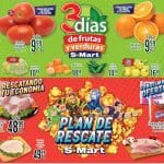 Folleto S-Mart 3 días de frutas y verduras del 19 al 21 de enero 2021