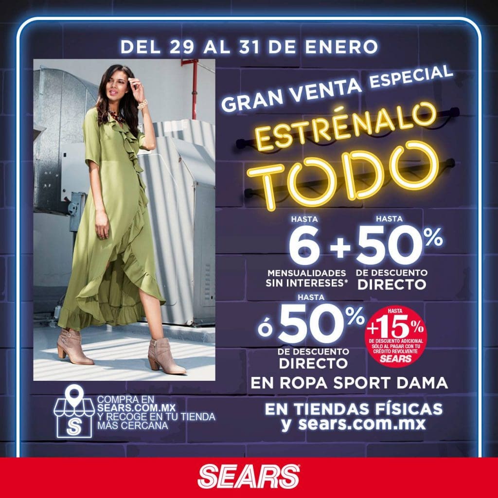 Venta Nocturna Sears Estrénalo Todo 2021: hasta 50% de descuento 56