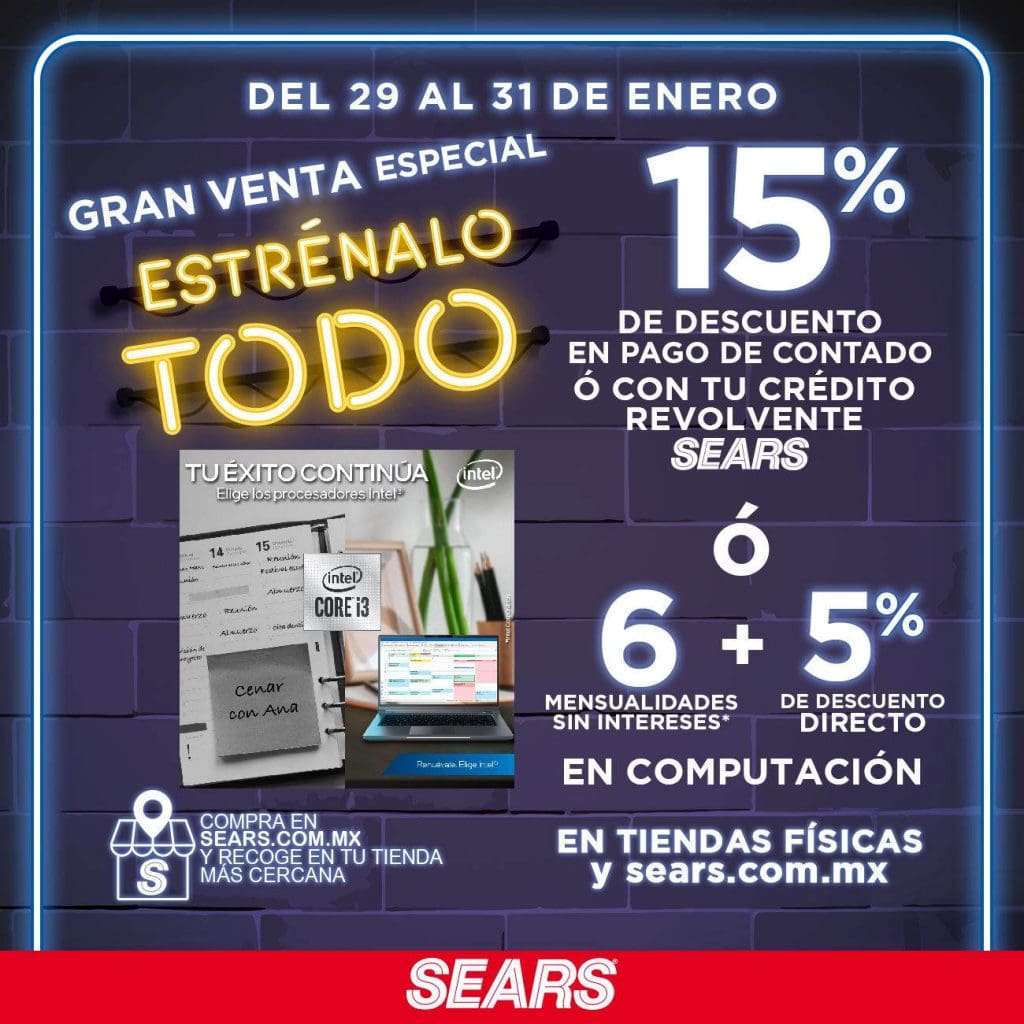 Venta Nocturna Sears Estrénalo Todo 2021: hasta 50% de descuento 34