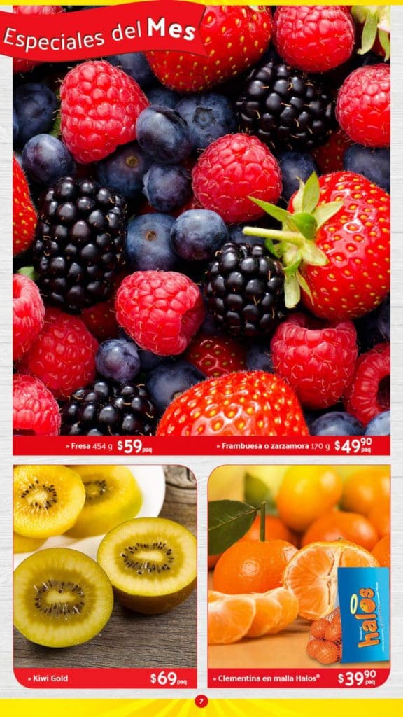 Frutas y Verduras Superama del 15 de febrero al 1 de marzo 2021