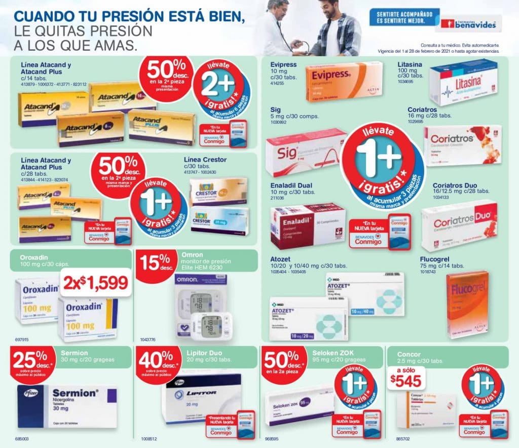 Farmacias Benavides: Folleto de ofertas febrero de 2021 10
